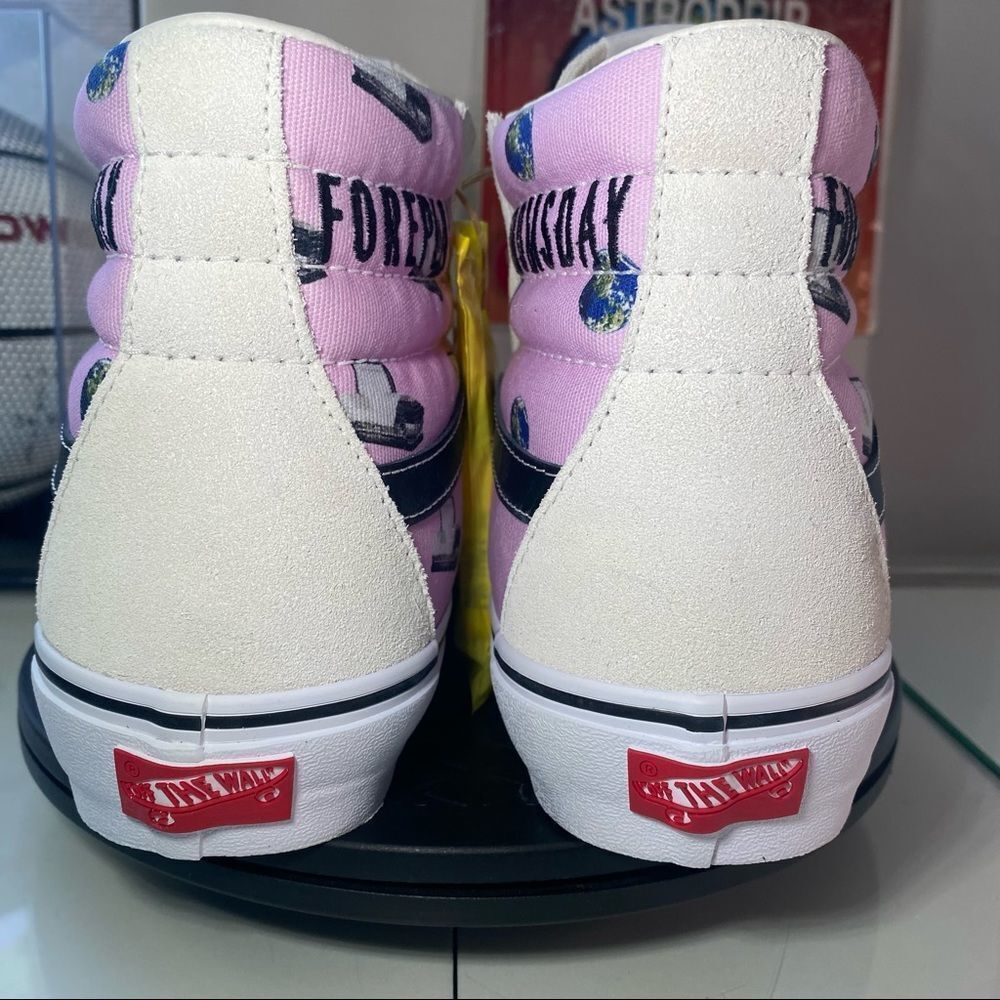 🆕 Vans	Cali Thornhill Dewitt Vault Sk8-Hi LX 'Pink Doomsday Foreplay' - Mens 9 - Picture 7 of 12
